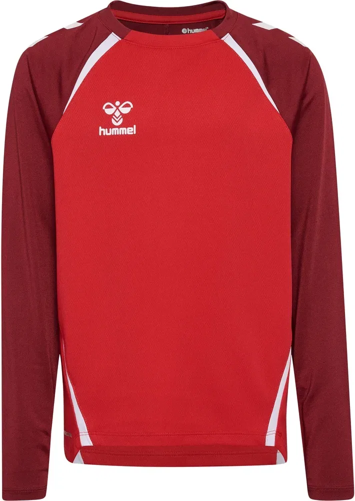 Капюшон детский Lead 2.0 Crew Sweat, Hummel, красный — фото 2