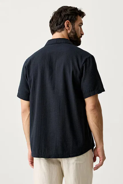 Рубашка Relax_Shirt BOSS, синий — фото 3