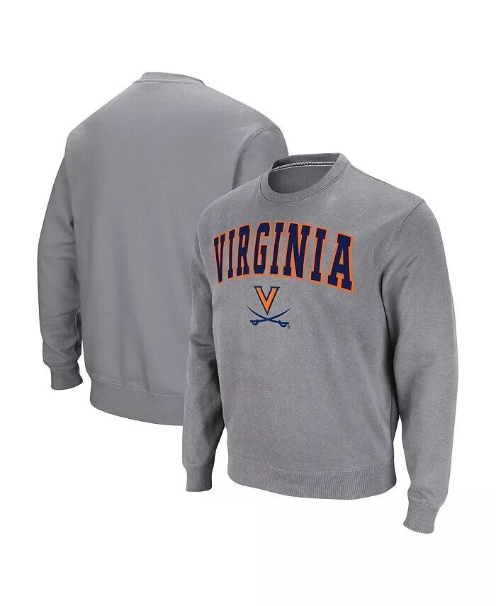 

Мужской пуловер с капюшоном и логотипом Virginia Cavaliers Colosseum, черный