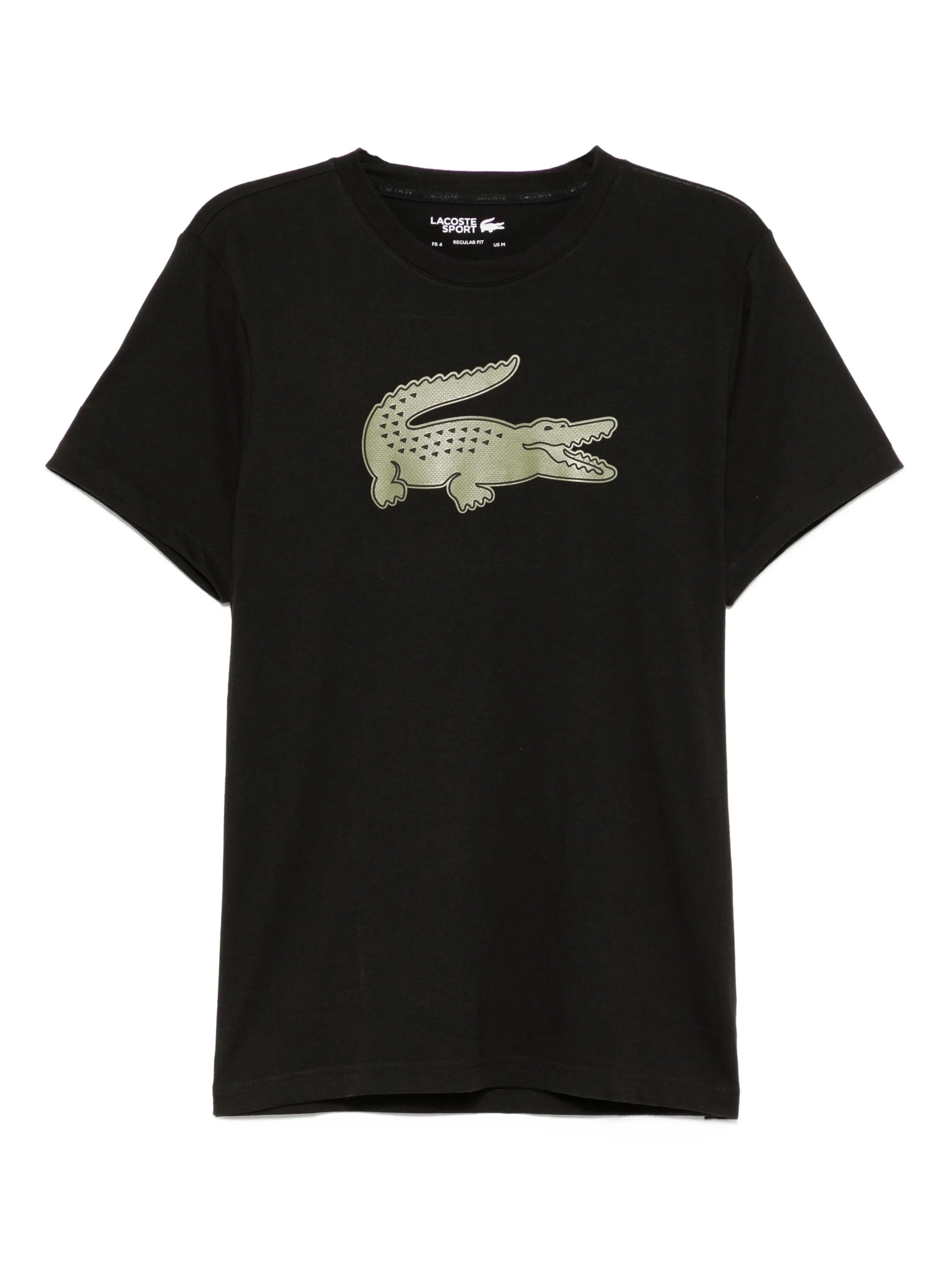 

Футболка с логотипом Lacoste, черный
