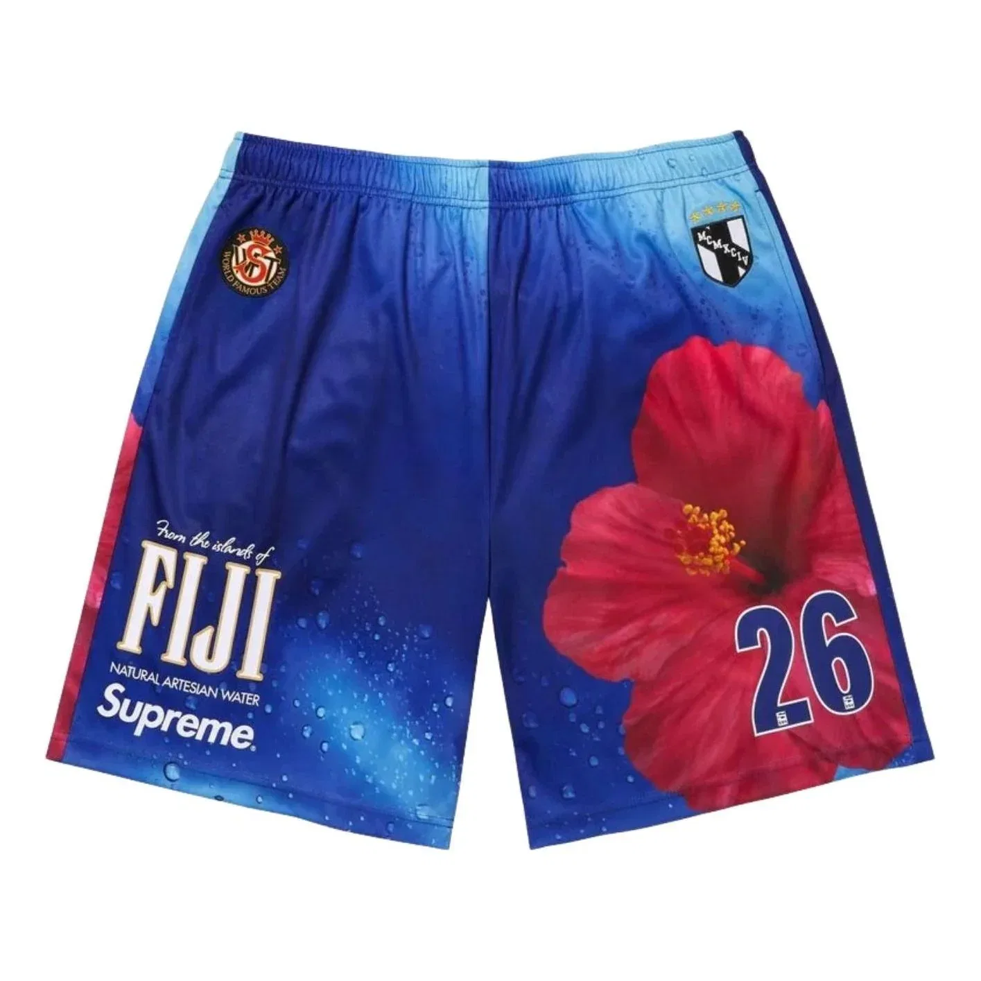 Футбольные шорты Supreme x Fiji SS26 'Multicolor' SUP-SS26-188, мультиколор