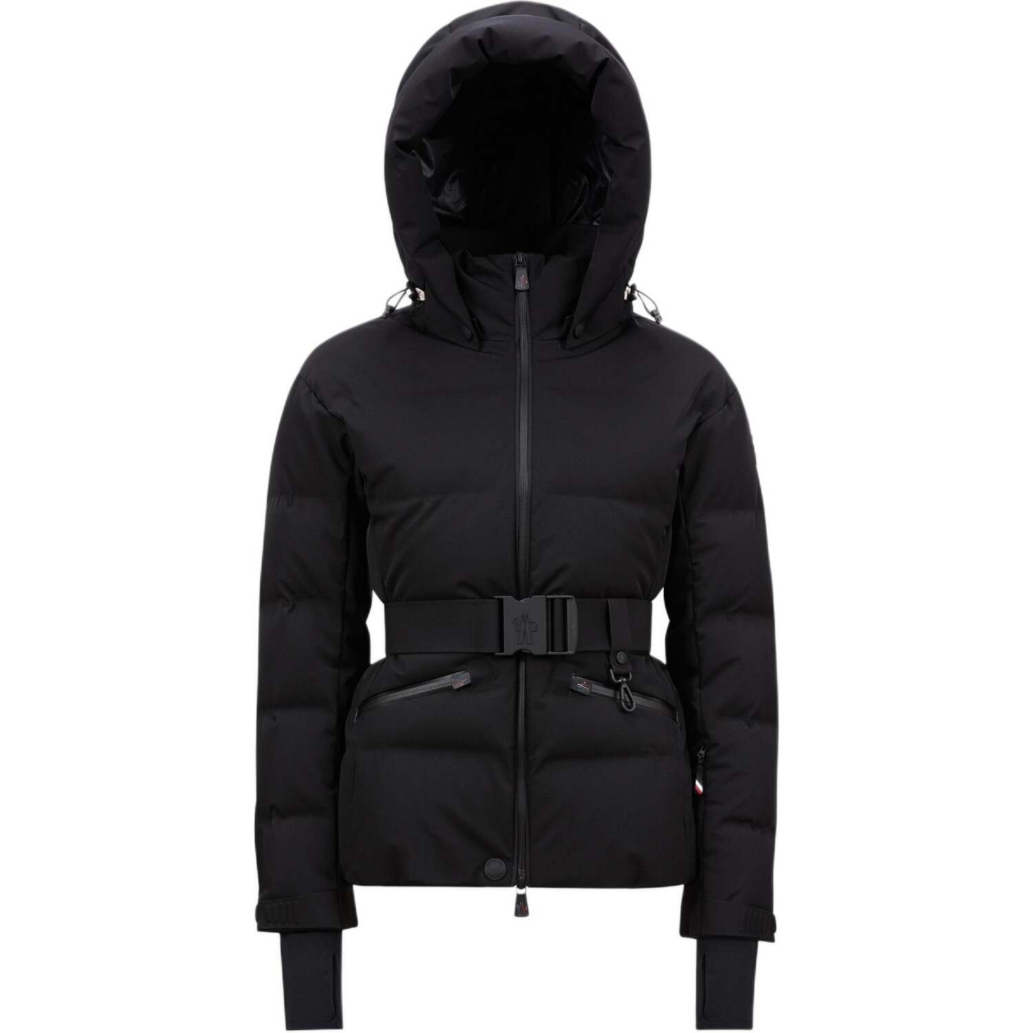 

Пуховик женский черный Moncler