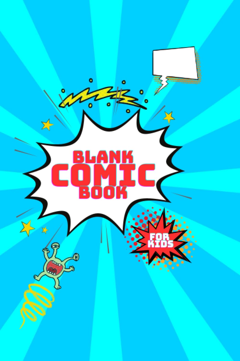 

BLANK COMIC BOOK for kids: blank comic book for kids (Independently published)