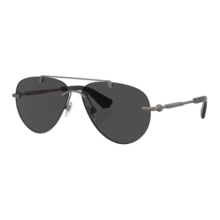 

Солнцезащитные очки Burberry Aviator с металлической оправой
