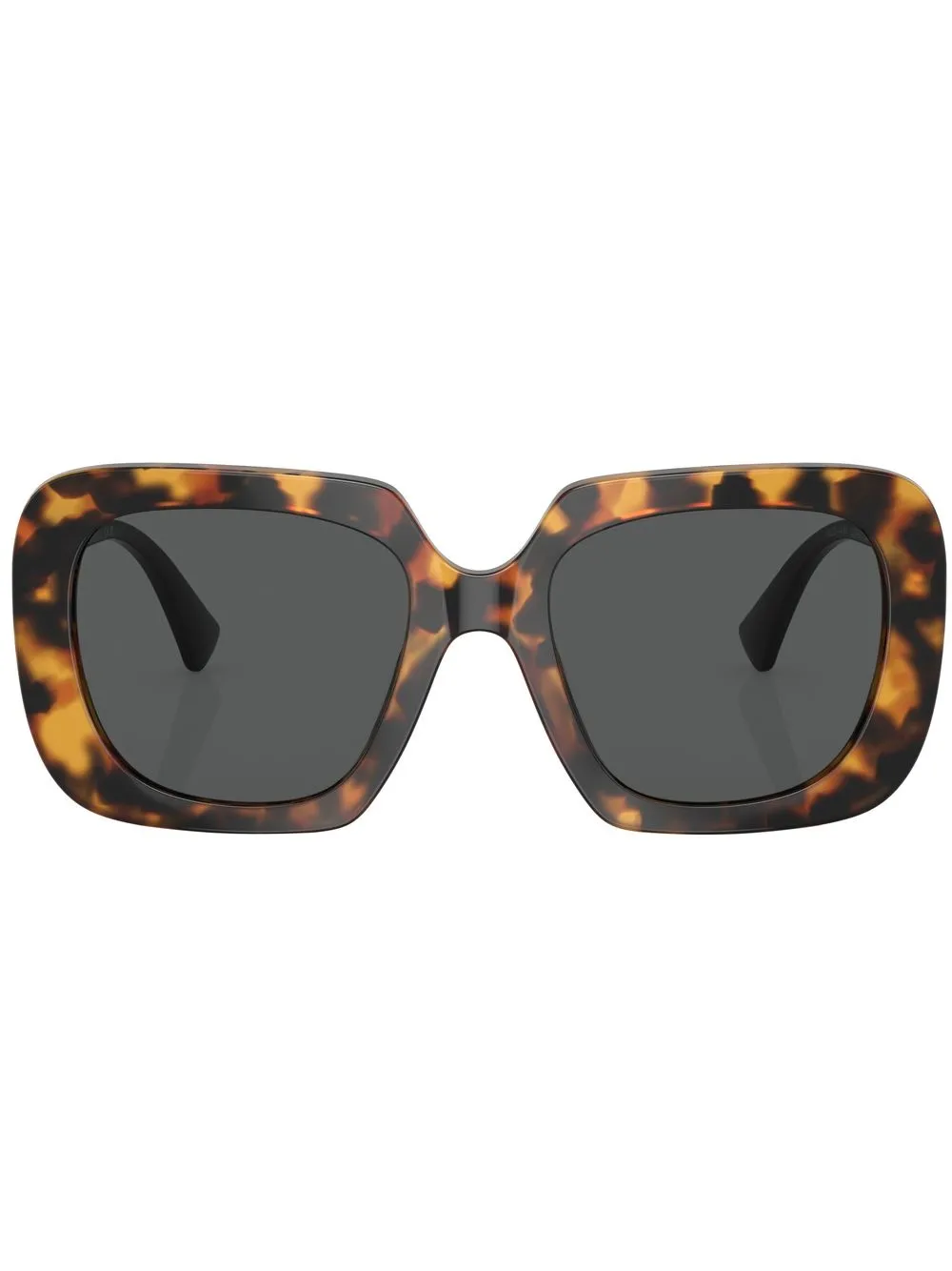 

Солнцезащитные очки в квадратной оправе с декором Medusa Versace Eyewear, зеленый
