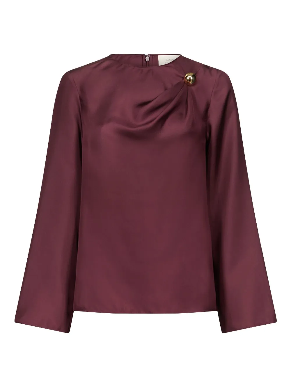 

Блузка Azae с драпировкой LouLou de Saison, красный