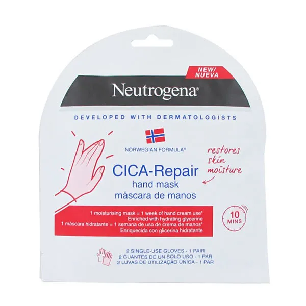 

Восстанавливающий крем для рук Cica-Repair Hand Mask Neutrogena, 2 UD