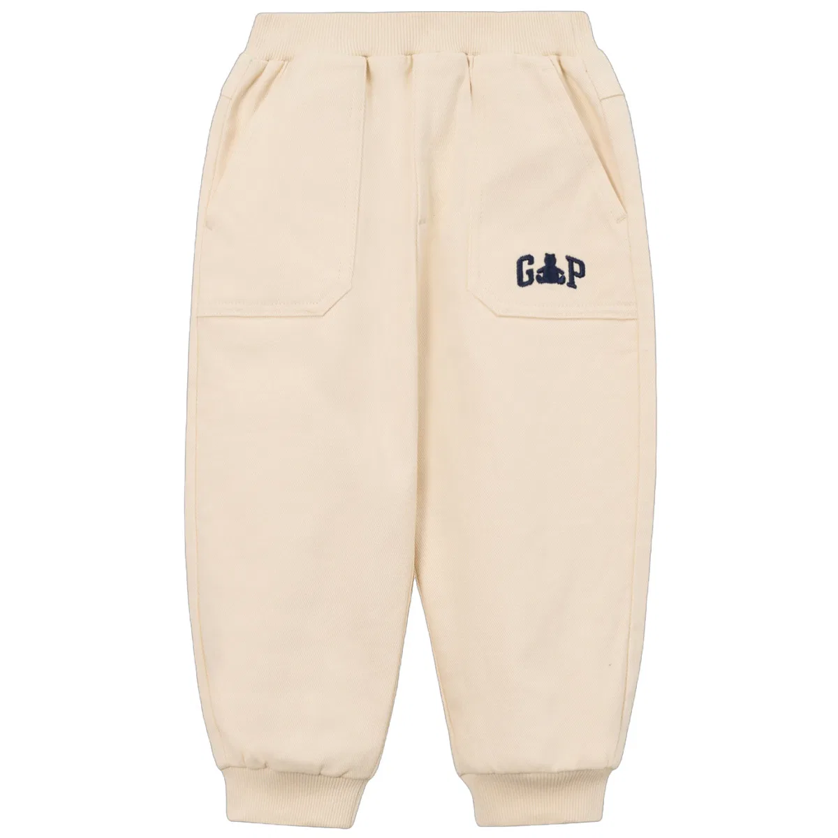 Детские трикотажные спортивные штаны GAP розовые — фото 3