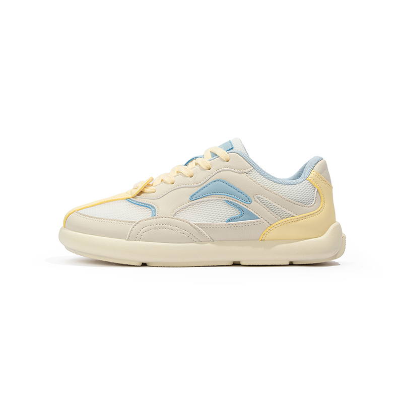 

Нескользящие, упругие и дышащие низкие кроссовки для детей и подростков Babaya, синий/желтый