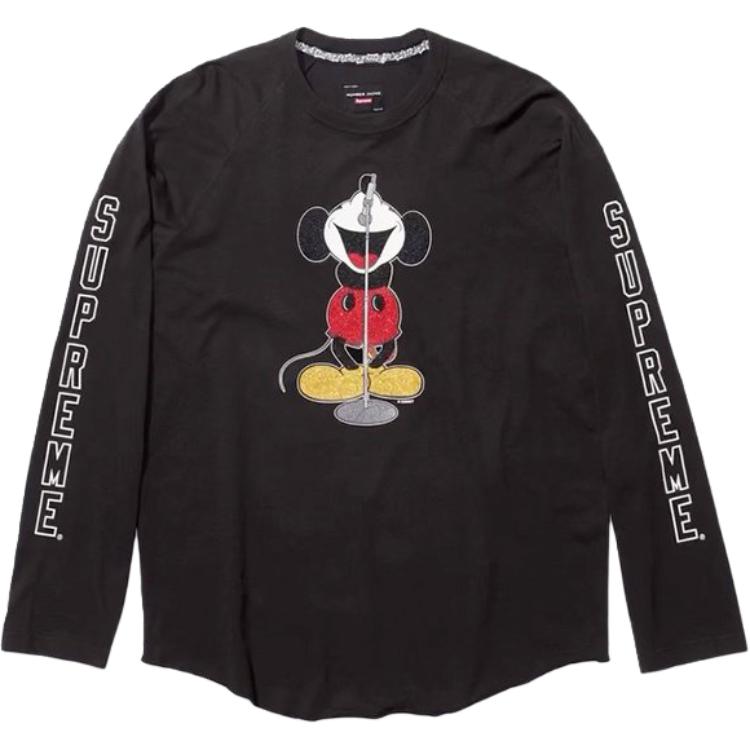 Футболка с длинными рукавами реглан Unisex Supreme, розовый — фото 4