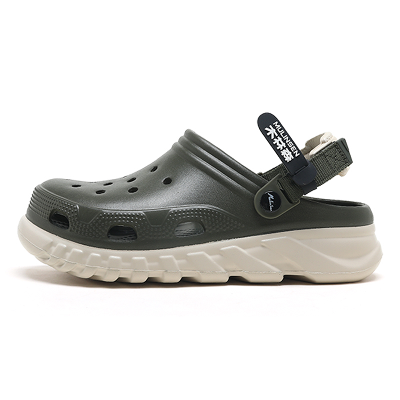 

Сабо мужские армейские, зеленые, песочные Mulinsen, Army Green Sand