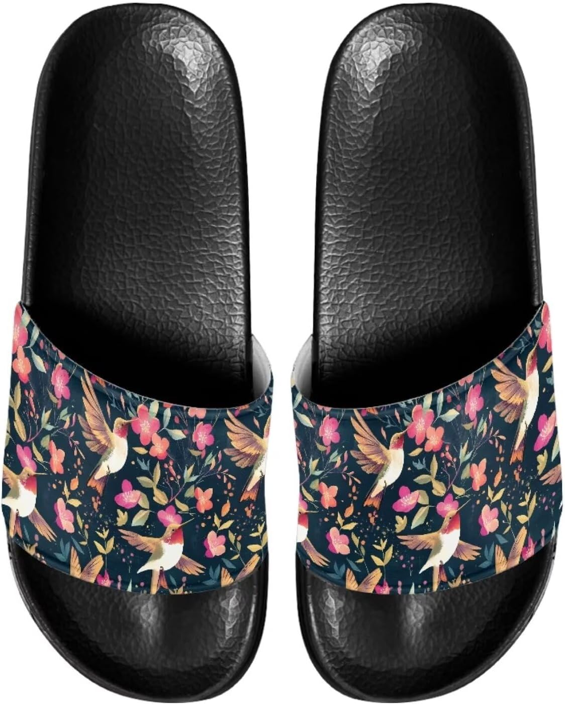 

Сандалии-шлепанцы унисекс с мягкой стелькой, удобные для женщин и мужчин, кожаные, размеры 6-13,5 Mintulipy, Hummingbird