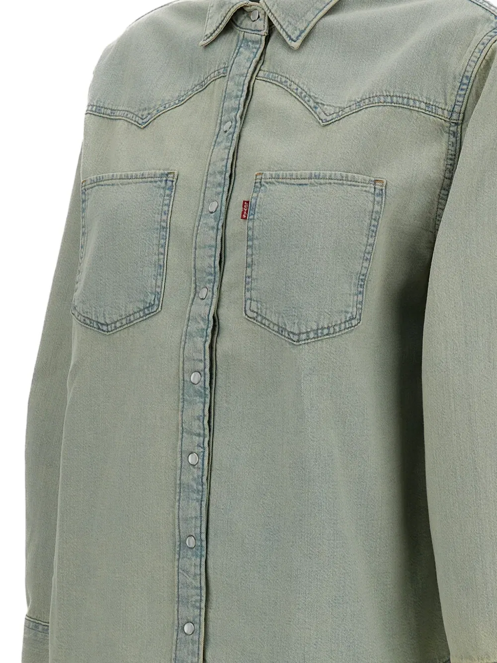 Рубашка Teodora с нагрудным карманом Levi's, синий — фото 3