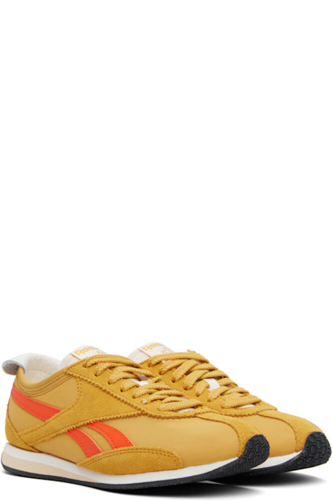 Желтые кроссовки R400 Reebok Classics — фото 4