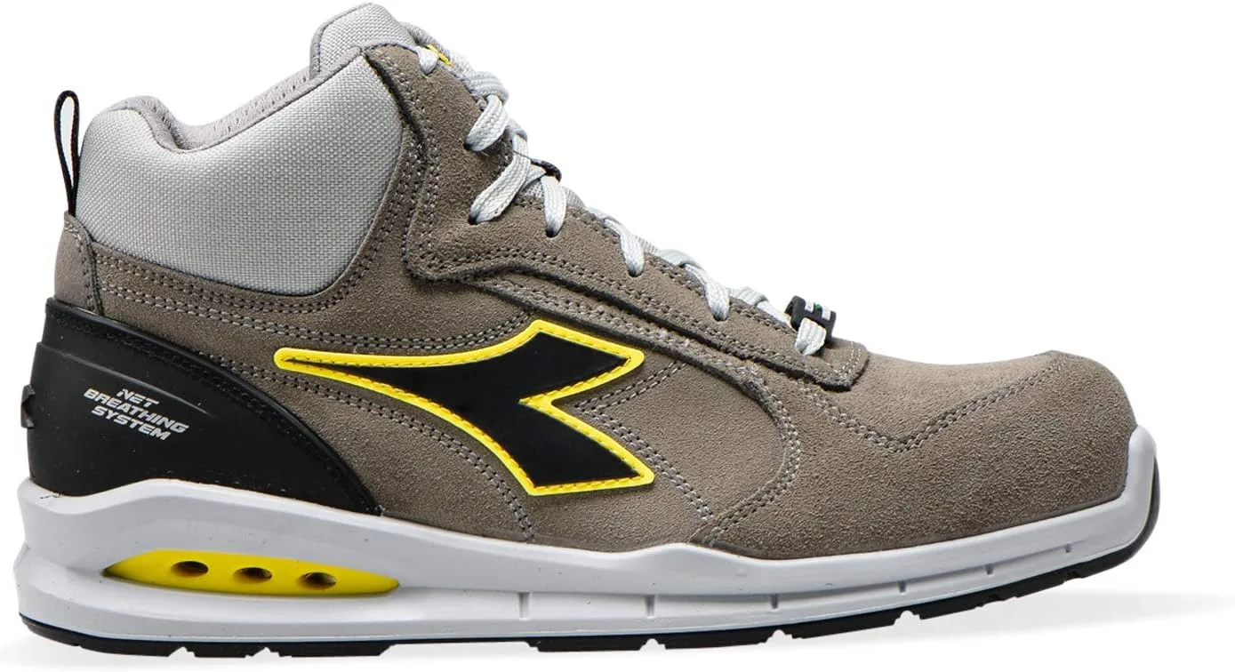Мужские беговые кроссовки Diadora Run Net Airbox Mid Utility Diadora, серый