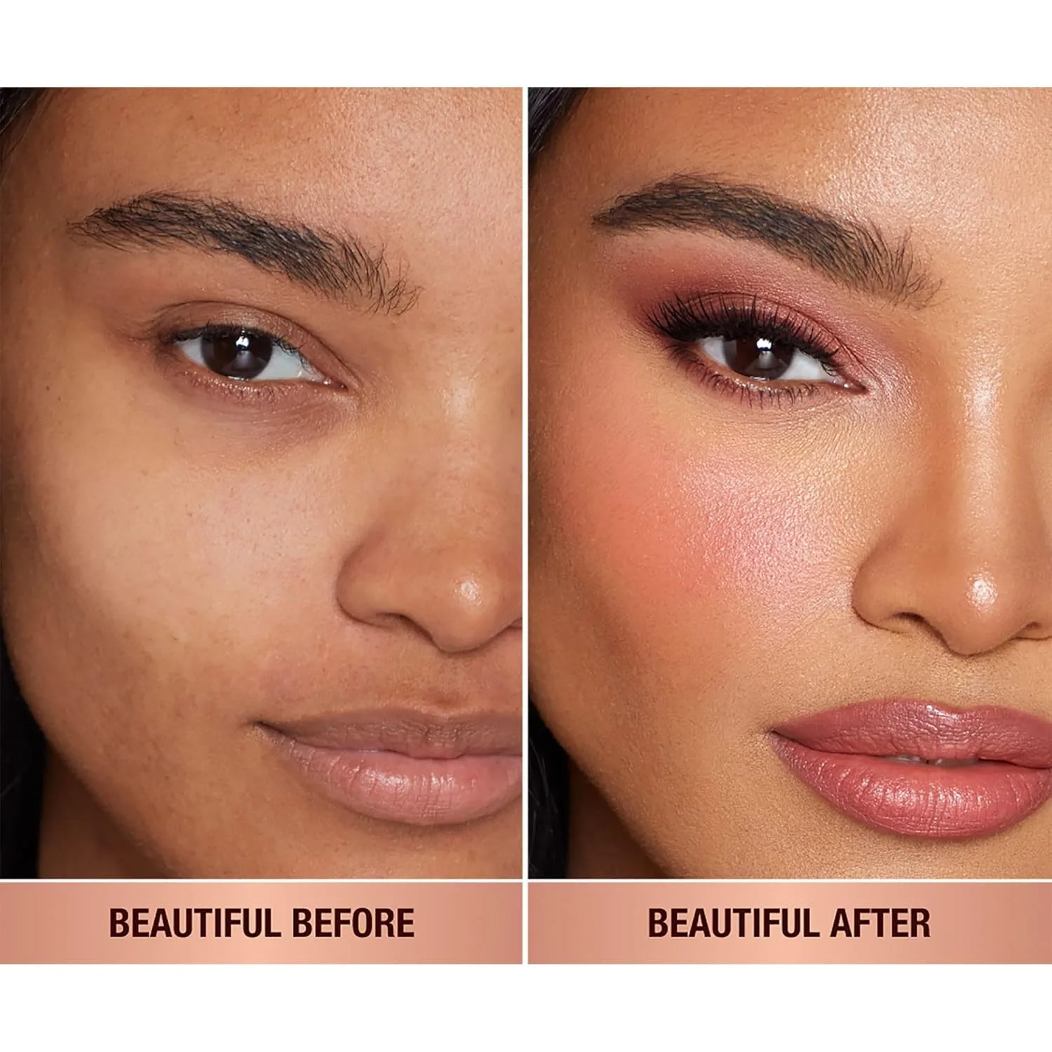 Charlotte Tilbury Pillow Talk Matte жидкий румяна-стик с аппликатором-подушечкой, матовый эффект и технология Lumi-Blur для мягкого фокуса, Pillow Talk Peach Pop - matte nude-peach — фото 3
