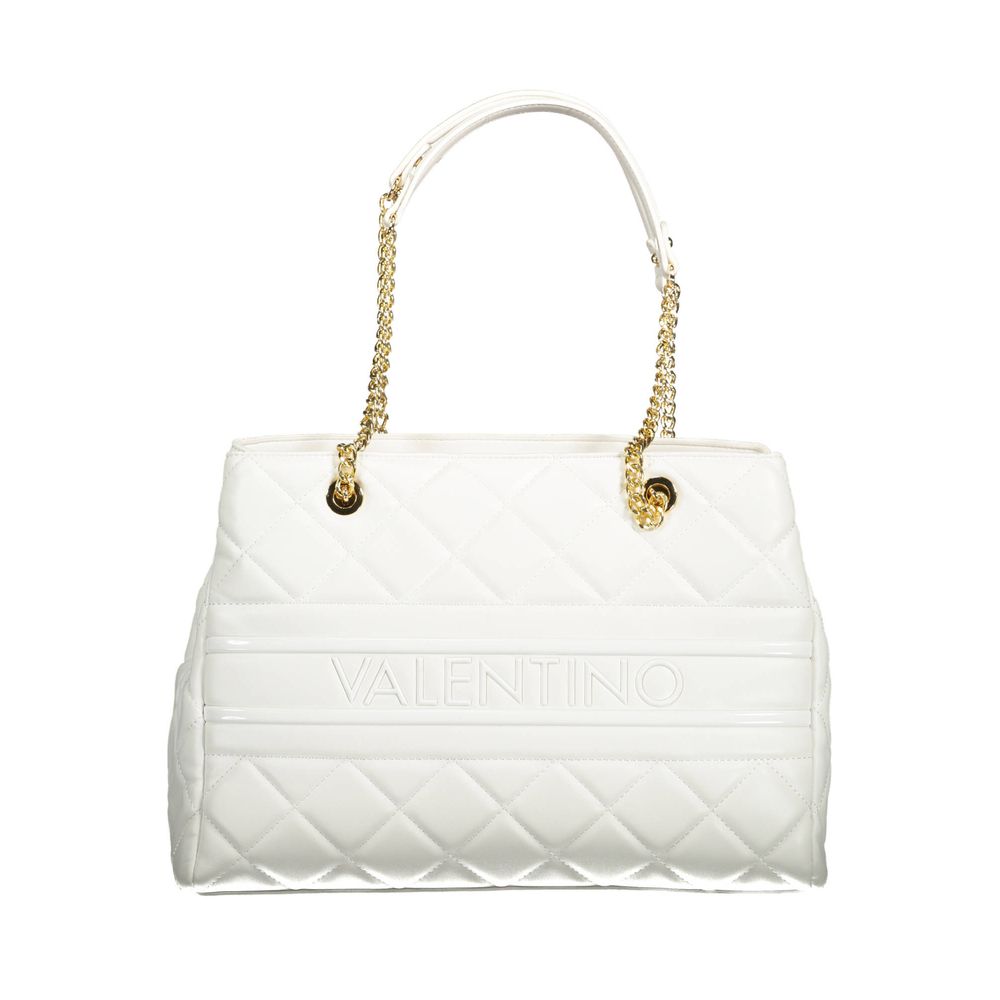 

Белая полиэтиленовая женская сумка Valentino Bags, Белый, Белая полиэтиленовая женская сумка Valentino Bags
