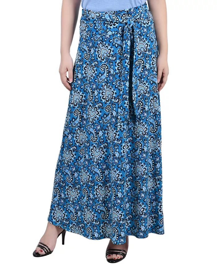 

Женская миди-юбка Missy Maxi с поясом-кушаком NY Collection, мультиколор