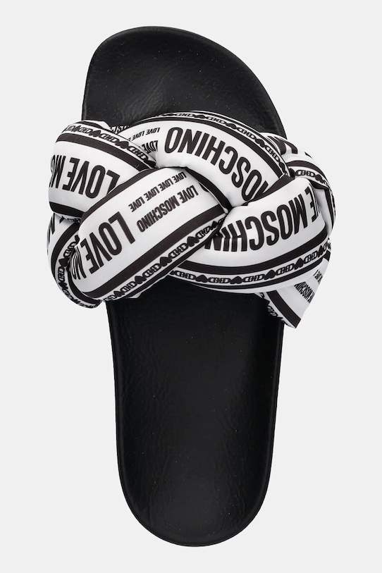 Шлепанцы Love Moschino, черный — фото 3