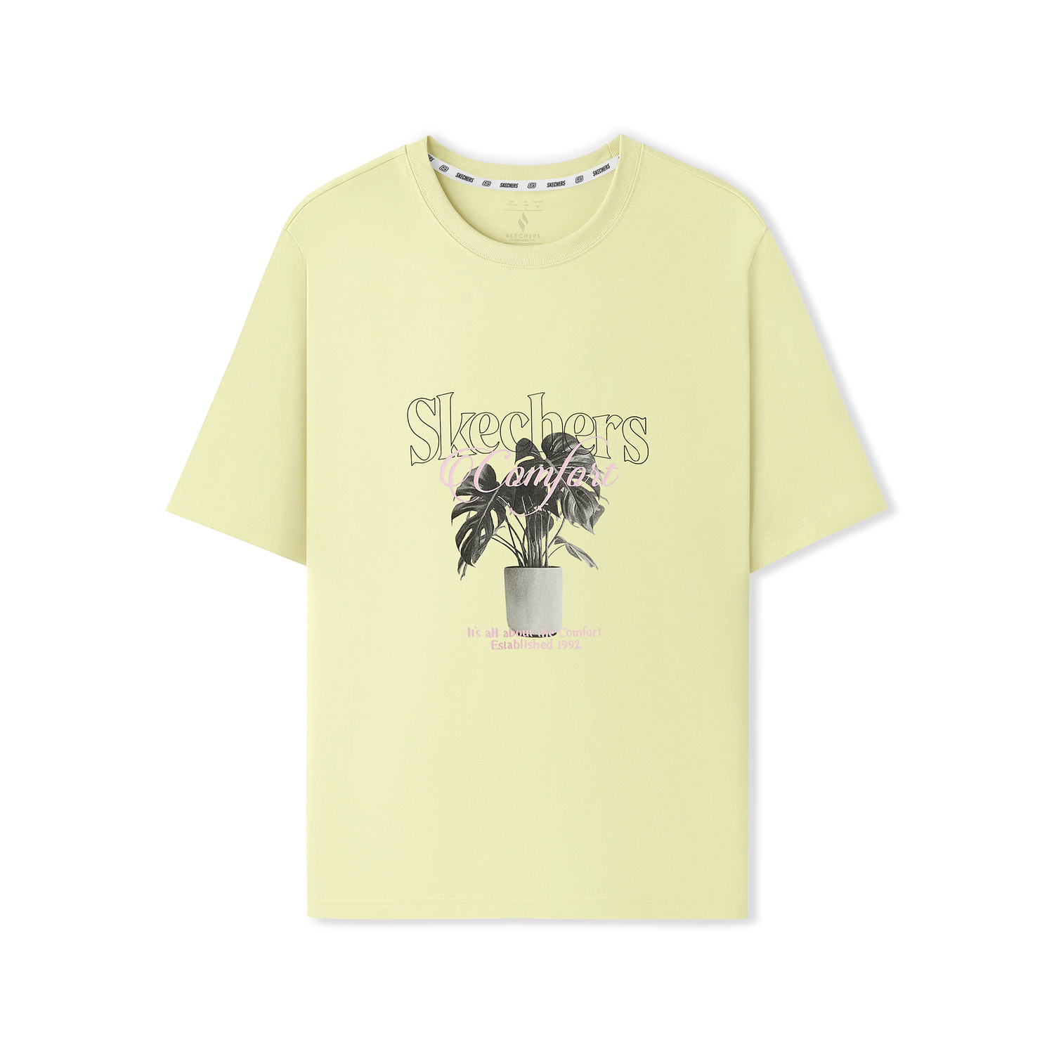 

Skechers Футболка Unisex Wax Yellow/026S, Желтый, Skechers Футболка Unisex Wax Yellow/026S