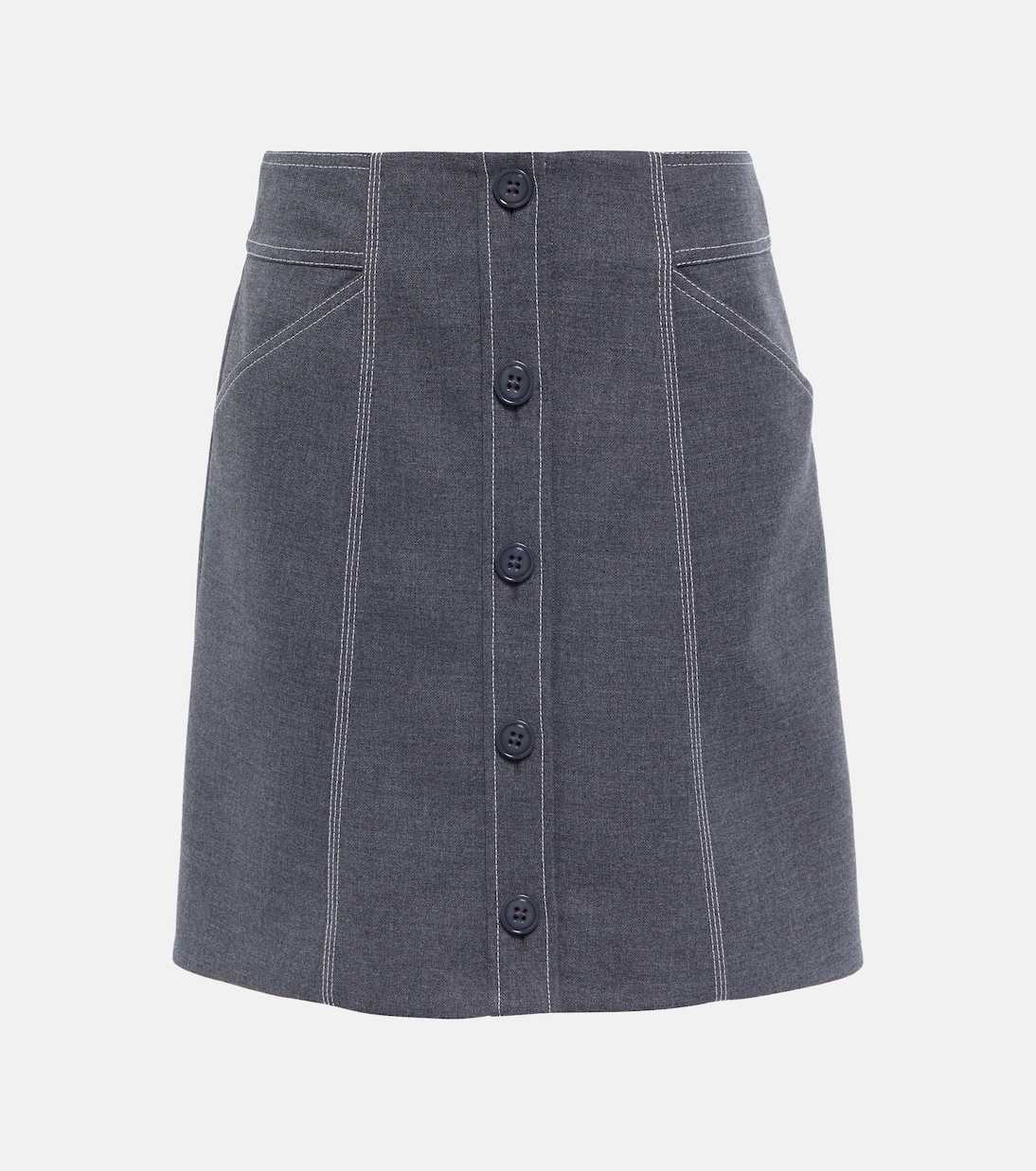 

Мини-юбка А-силуэта Casual Attraction Dorothee Schumacher, Smokey Grey Melange