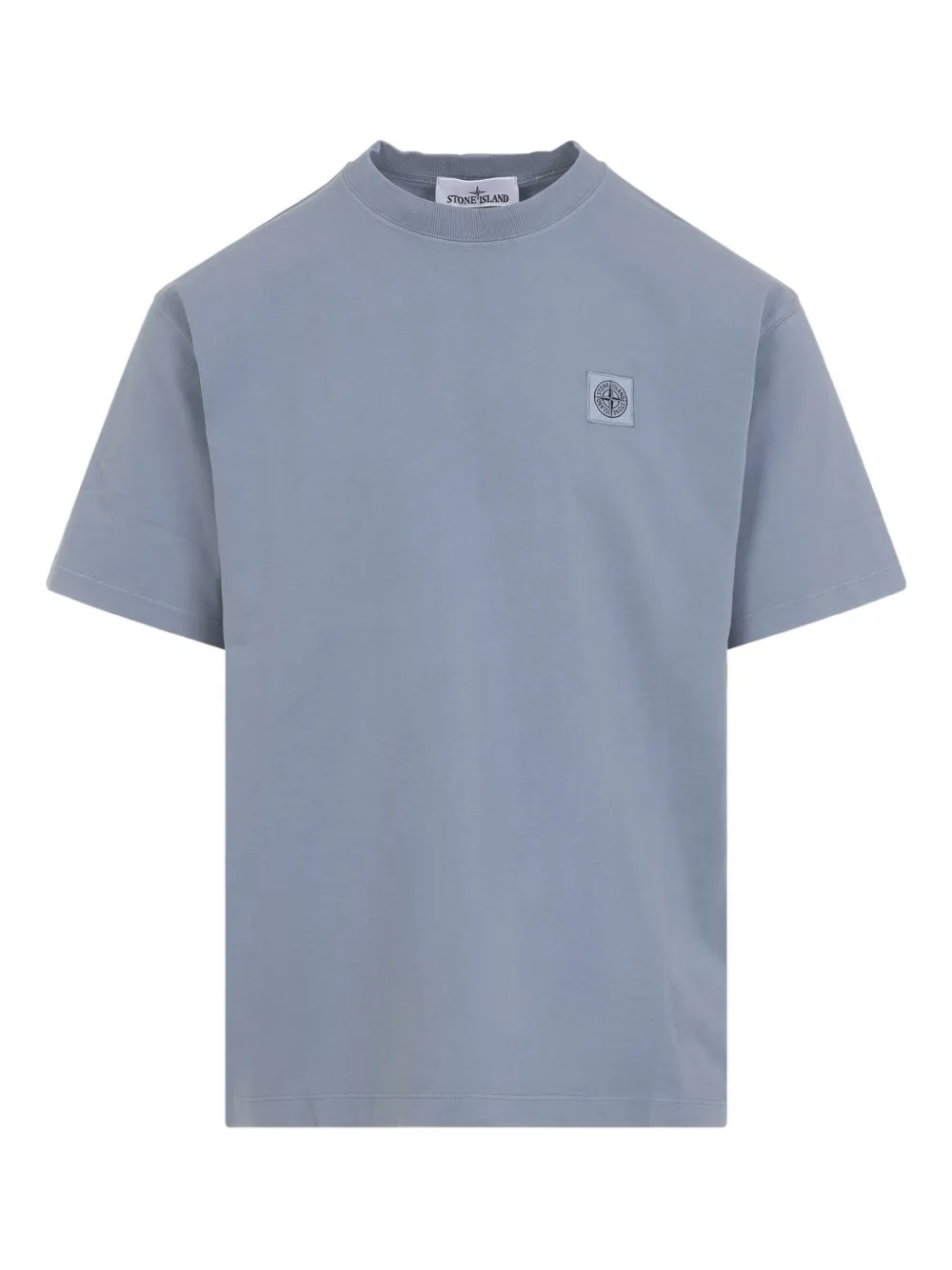 Футболка с нашивкой-логотипом Stone Island, синий