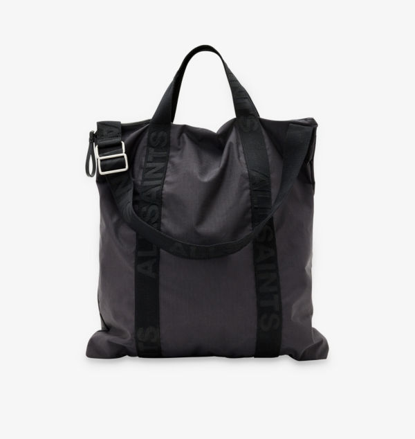 

Тканый рюкзак Kei с двумя лямками Allsaints, серый