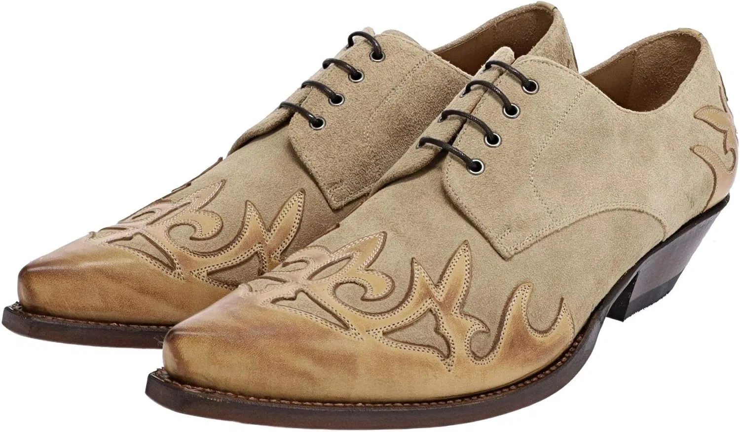 FB Fashion Boots FB Модные ботинки, обувь унисекс, ELOY Cuero, бежевые кожаные туфли, ковбойская обувь, коричневые — фото 2