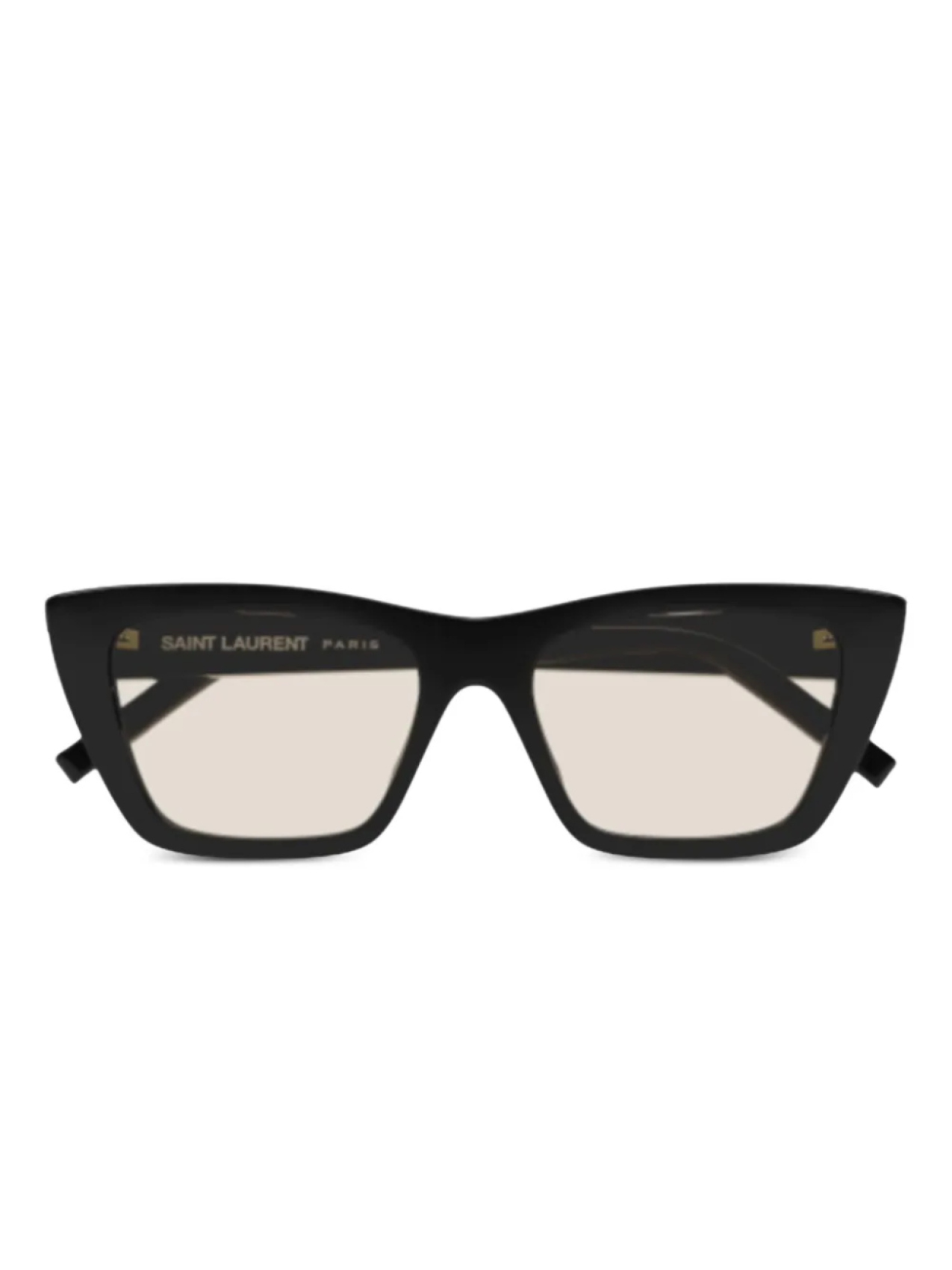 

Солнцезащитные очки «кошачий глаз» Saint Laurent Eyewear, черный