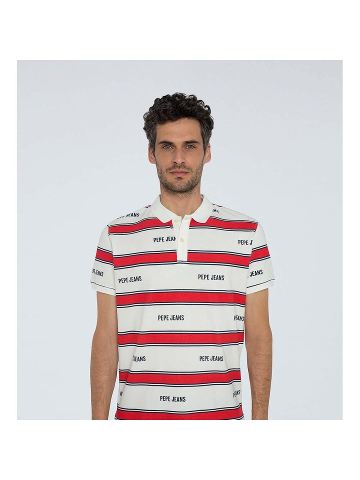 

Футболка поло Pepe Jeans, белый