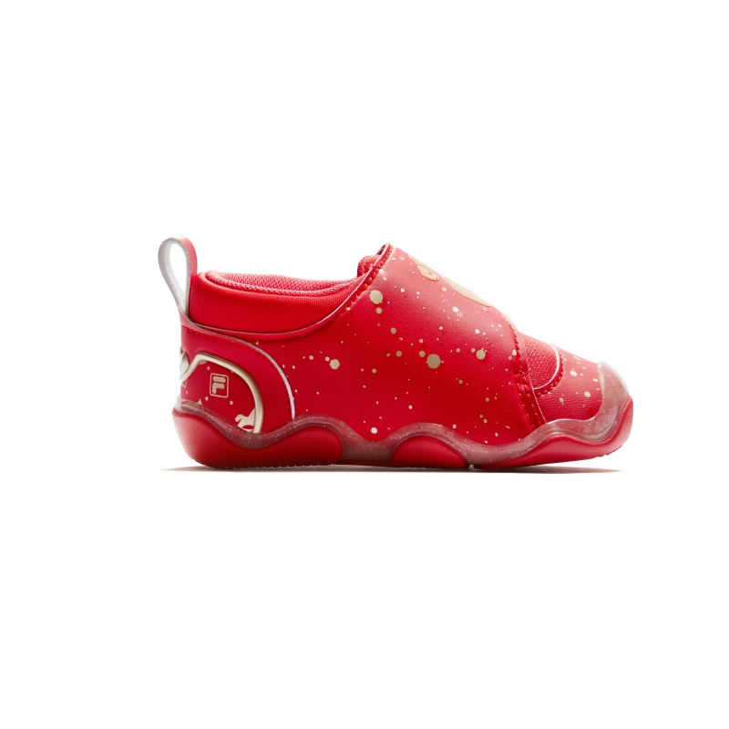 Heritage FHT детские кроссовки для малышей FILA KIDS, f-ff fire красный/frosted almond золото — фото 4