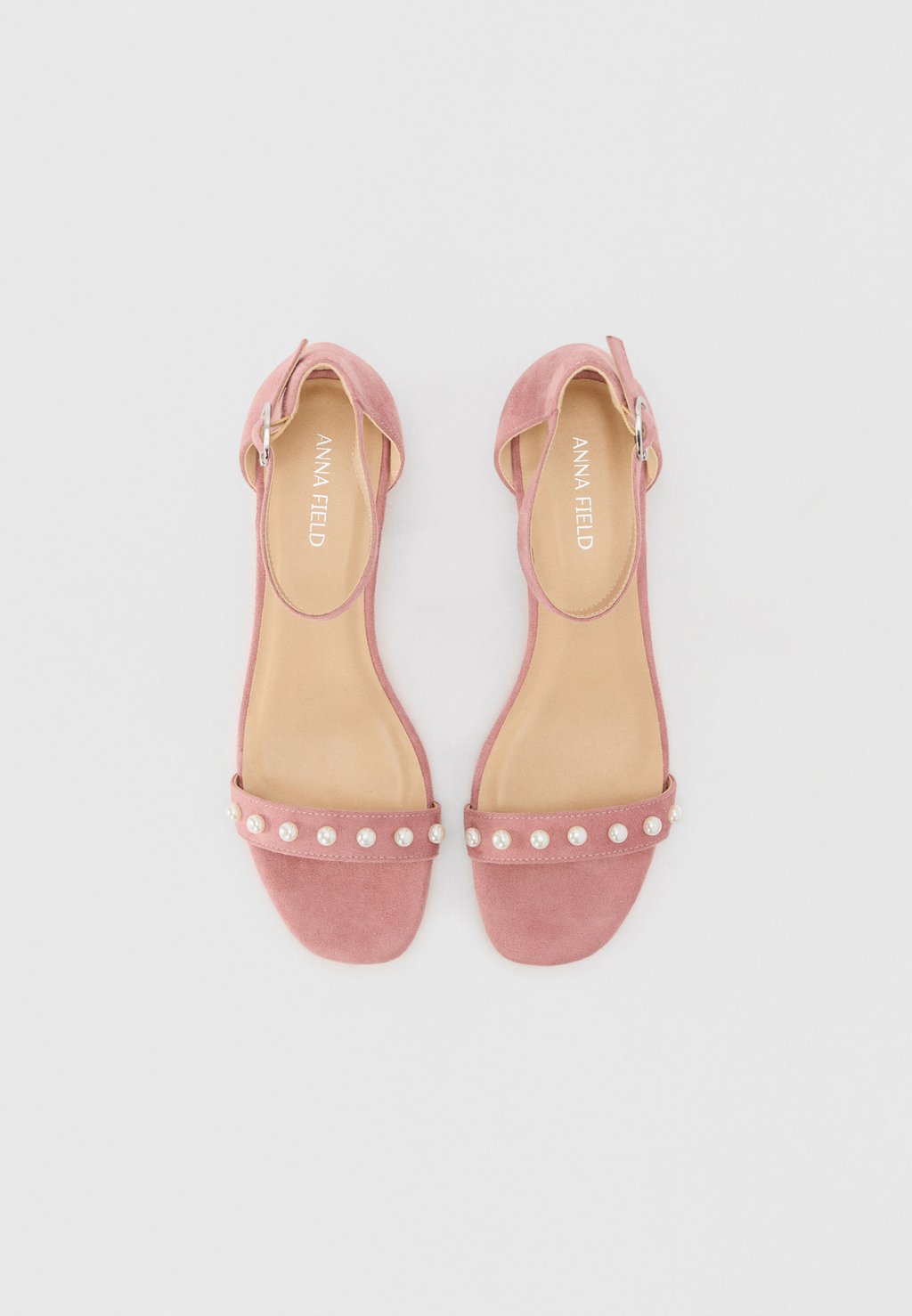 Сандалии Classic heels Anna Field by Zalando, светло-розовый — фото 4