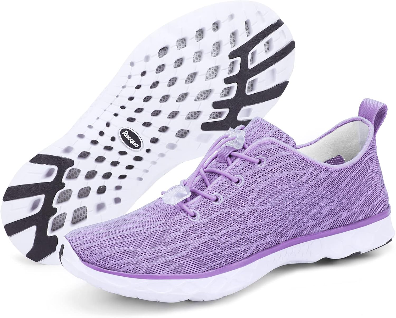 

Женские и мужские водные кроссовки Racqua с дышащей сеткой, фиолетовый