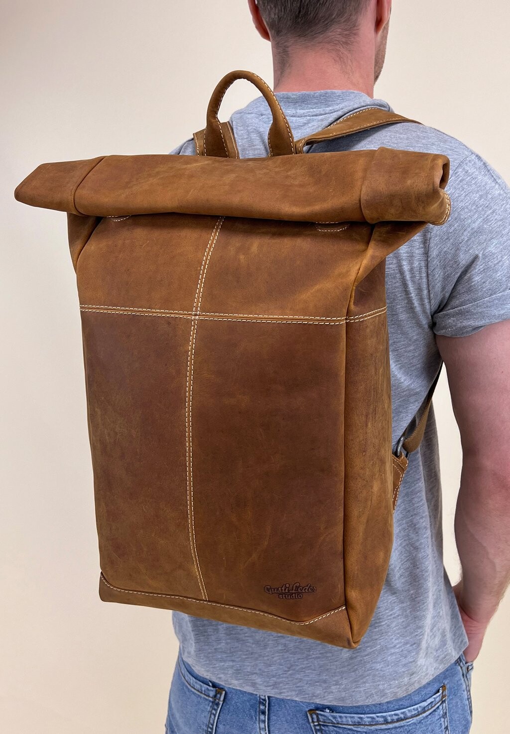 

Рюкзак Gusti Leder, цвет braun matt