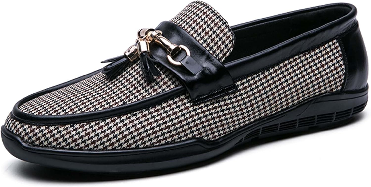 

Мужские лоферы Penny, городские деловые повседневные формальные туфли, противоскользящие, для ходьбы, офиса, униформы, вечеринок, банкетов, свадеб, костюмов, платьев, кожаная обувь Generic, коричневый