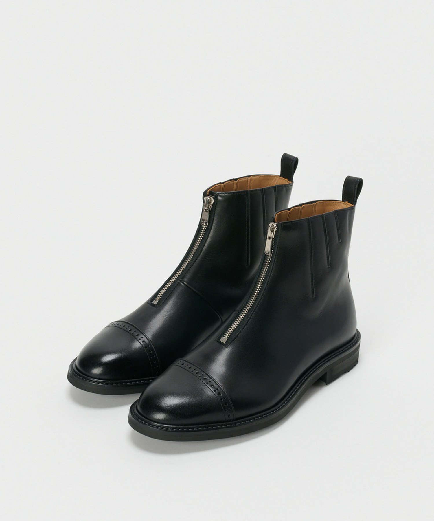 Ботинки с передней застежкой (M) Схема Хендера Hender Scheme, Black