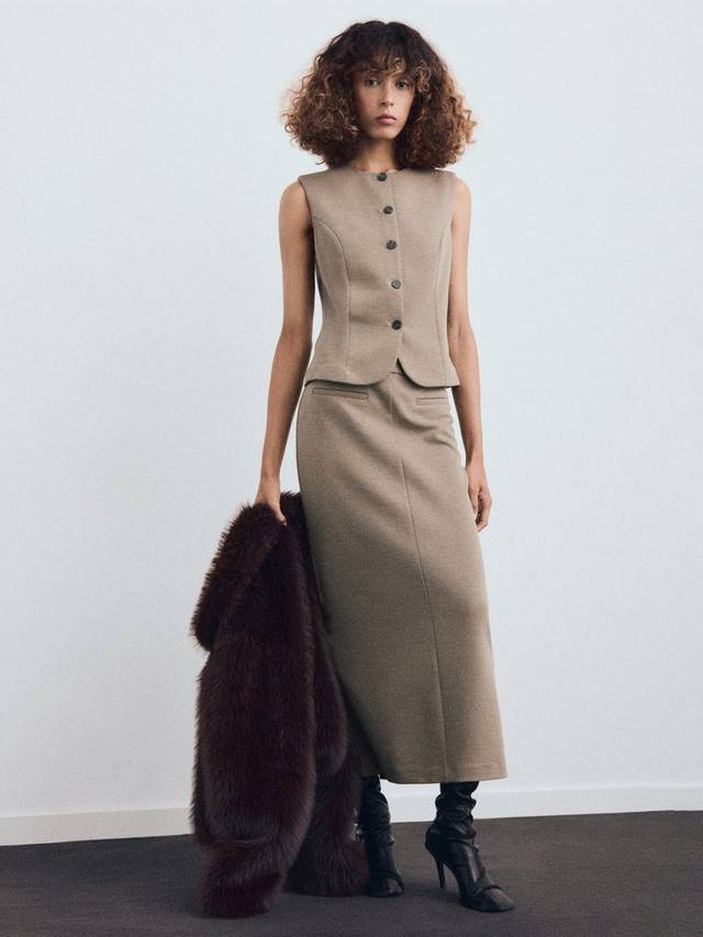 

Тонко скроенный жилет Luca Mango, Brown