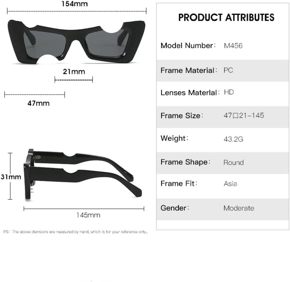

Винтажные солнцезащитные очки MUTYNE «кошачий глаз» маленького размера для женщин, модные хип-хоп солнцезащитные очки для мужчин, панк-очки, белые очки, D5