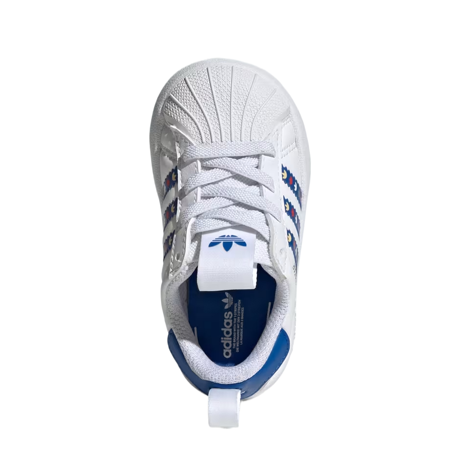 Superstar 360 детские ботинки для малышей Adidas Originals, белый — фото 4