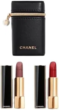 Набор помад Chanel Rouge Allure Velvet Les Perle 2 шт 3.5 г красный