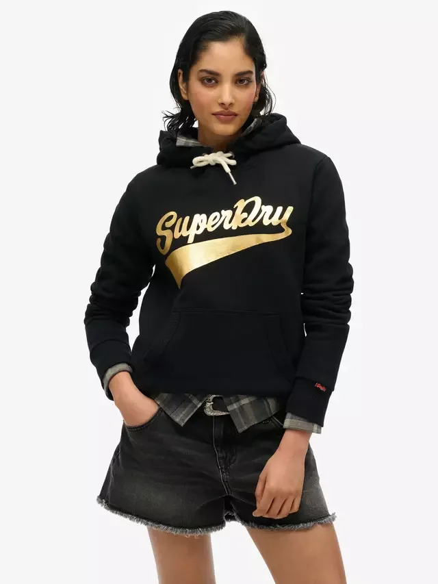 Худи Super Athletics Superdry, Black