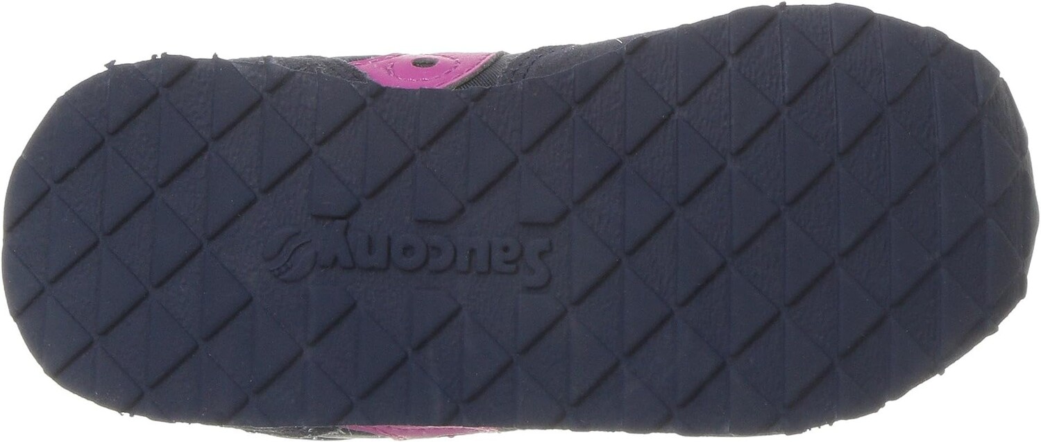 Кроссовки Originals Jazz Hook & Loop Saucony Kids, цвет Navy/Pink — фото 3