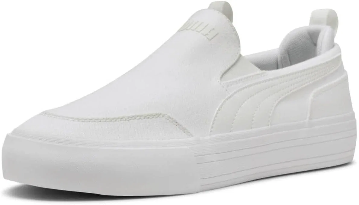 Кроссовки PUMA Herren Court Classic Vulc Slip On, White Opulent Garden