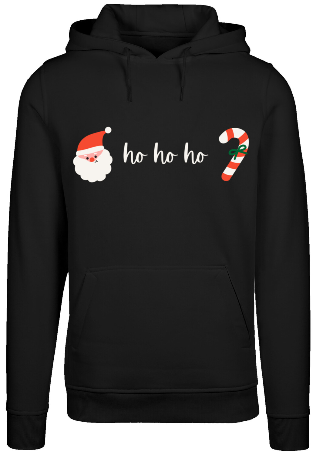 

Свитер F4NT4STIC Hoodie Weihnachten Ho Ho Ho, черный