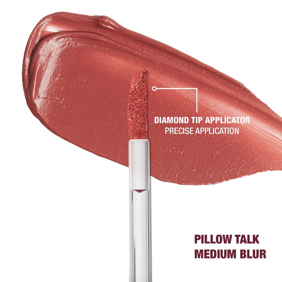 Жидкая помада для губ Charlotte Tilbury Airbrush Flawless Matte Lip Blur, Pillow Talk Medium Blur, 6.8 мл — фото 2