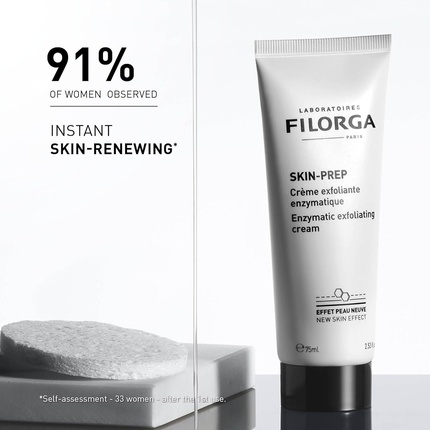 Крем для лица Filorga — Skin-Prep Энзимный отшелушивающий для очищения кожи лица с ферментами папаина и частицами — фото 3