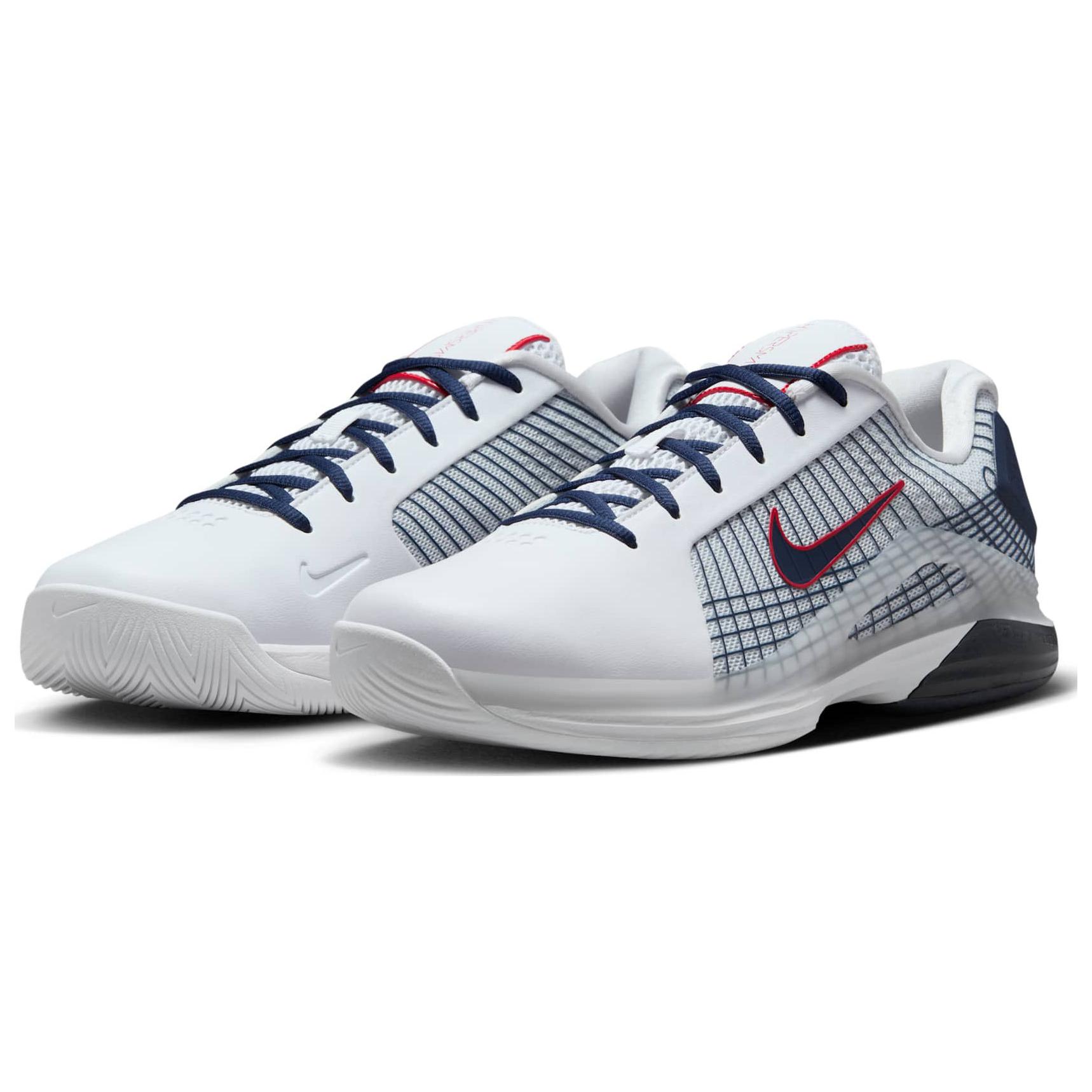 Кроссовки Court Air Zoom Vapor 12 Hypersmash Hc Usa Hyperdunk Nike, белый — фото 3