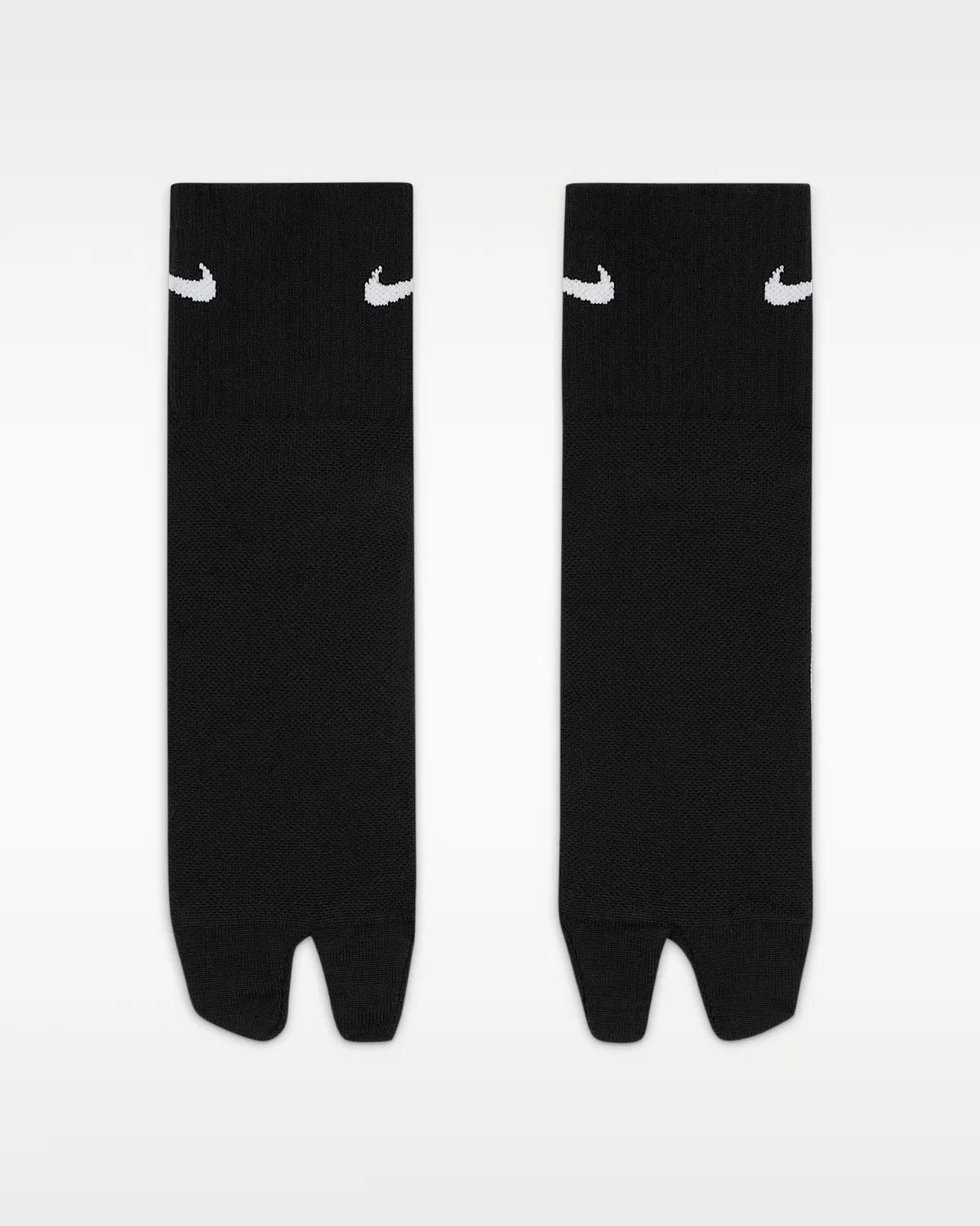 Легкие носки Nike Everyday Plus "Rift" с раздвоенным мыском, Black/White — фото 2