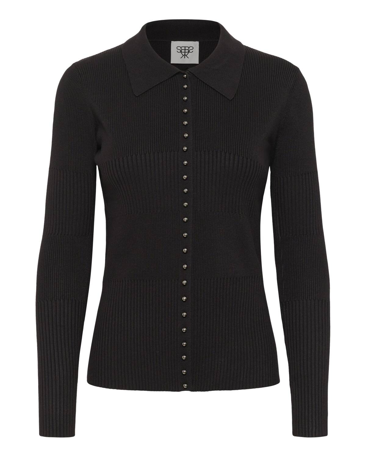 

KAREN BY SIMONSEN Кардиган 'KBStine' вязаный, черный