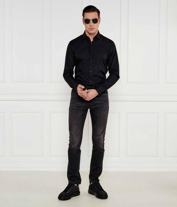 Кроссовки мужские Karl Lagerfeld из натуральной кожи, черный — фото 2